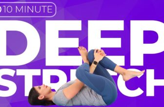 10 minute DEEP STRETCH Yoga for Stress, Anxiety & Trauma