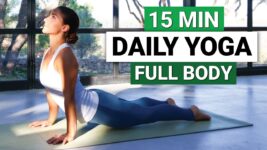 15 Min Daily Yoga Flow | Every Day Full Body Yoga Routine
