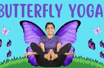 Fun Yoga Warm up Exercise for Kids | Butterfly Yoga | Improve Flexibility | Yoga Guppy with Rashmi