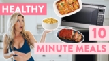 10 MINUTE Healthy Dinner Recipes | guilt free comfort food