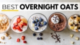 OVERNIGHT OATS 6 WAYS | easy recipe for health + weight loss