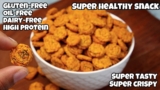 The Ultimate Healthy Gluten-Free, Oil-Free, High-Protein Crispy Tasty Snack Recipe